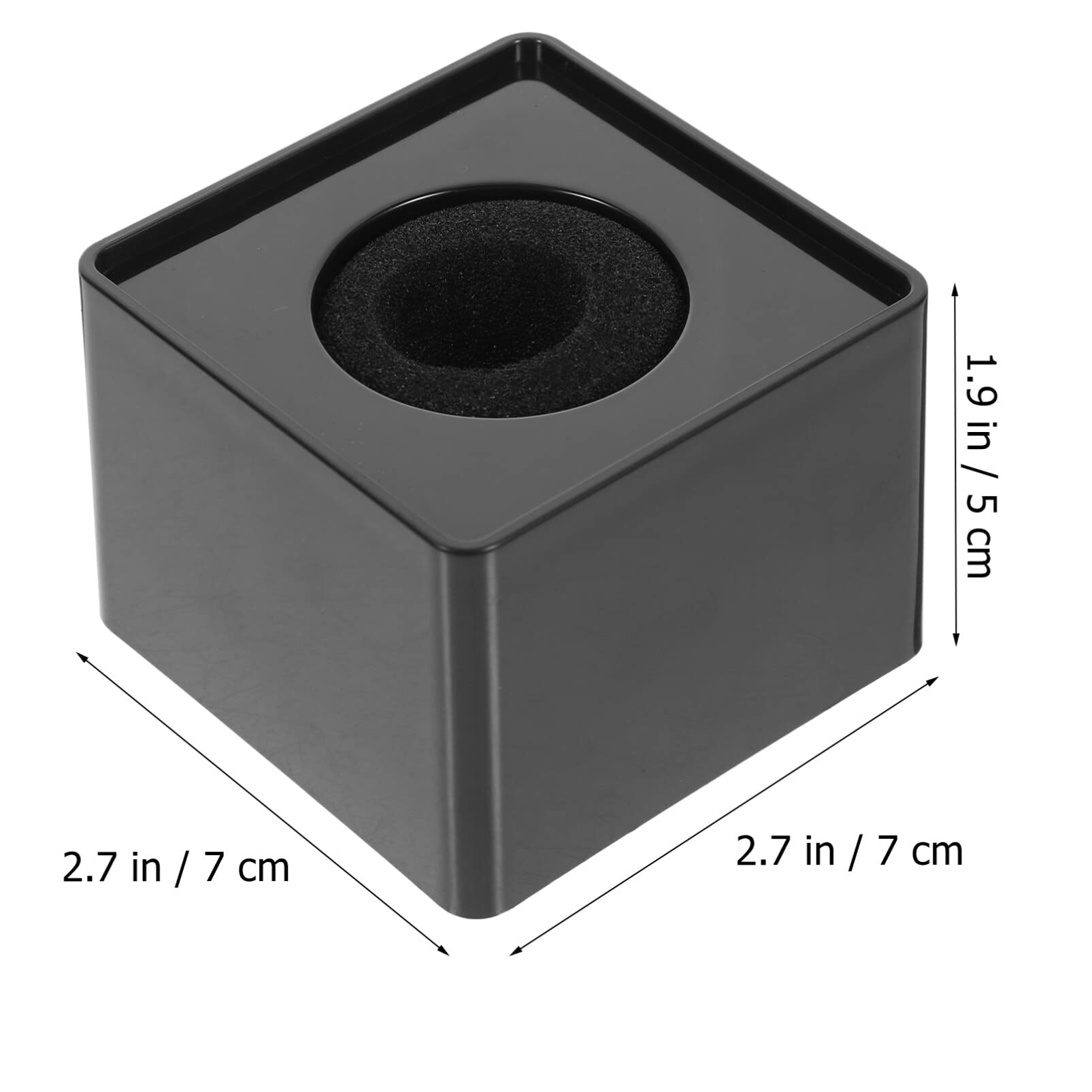 Professional ABS Foam Microphone Flag - Portable Square Cube Shaped Mic Flags for Interview, KTV, Reporter & Host - Durable Mic Accessories with Custom Logo - Perfect for Live Streaming, Podcasting & Studio Recordings
