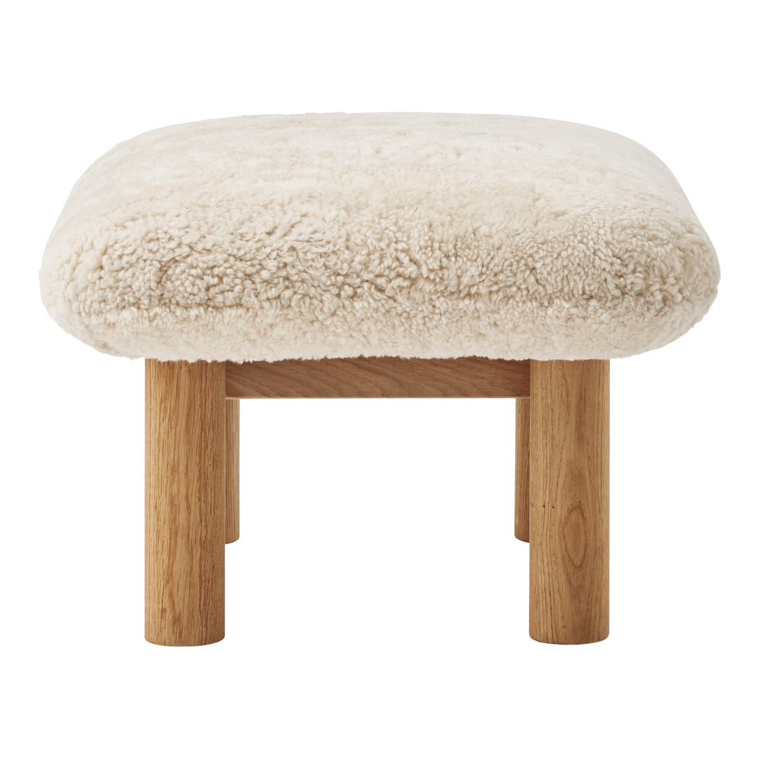 Brasilia Ottoman - Modern Round Storage Ottoman with Lift Top, Upholstered Footrest & Coffee Table - Perfect for Living Room, Bedroom & Home Decor