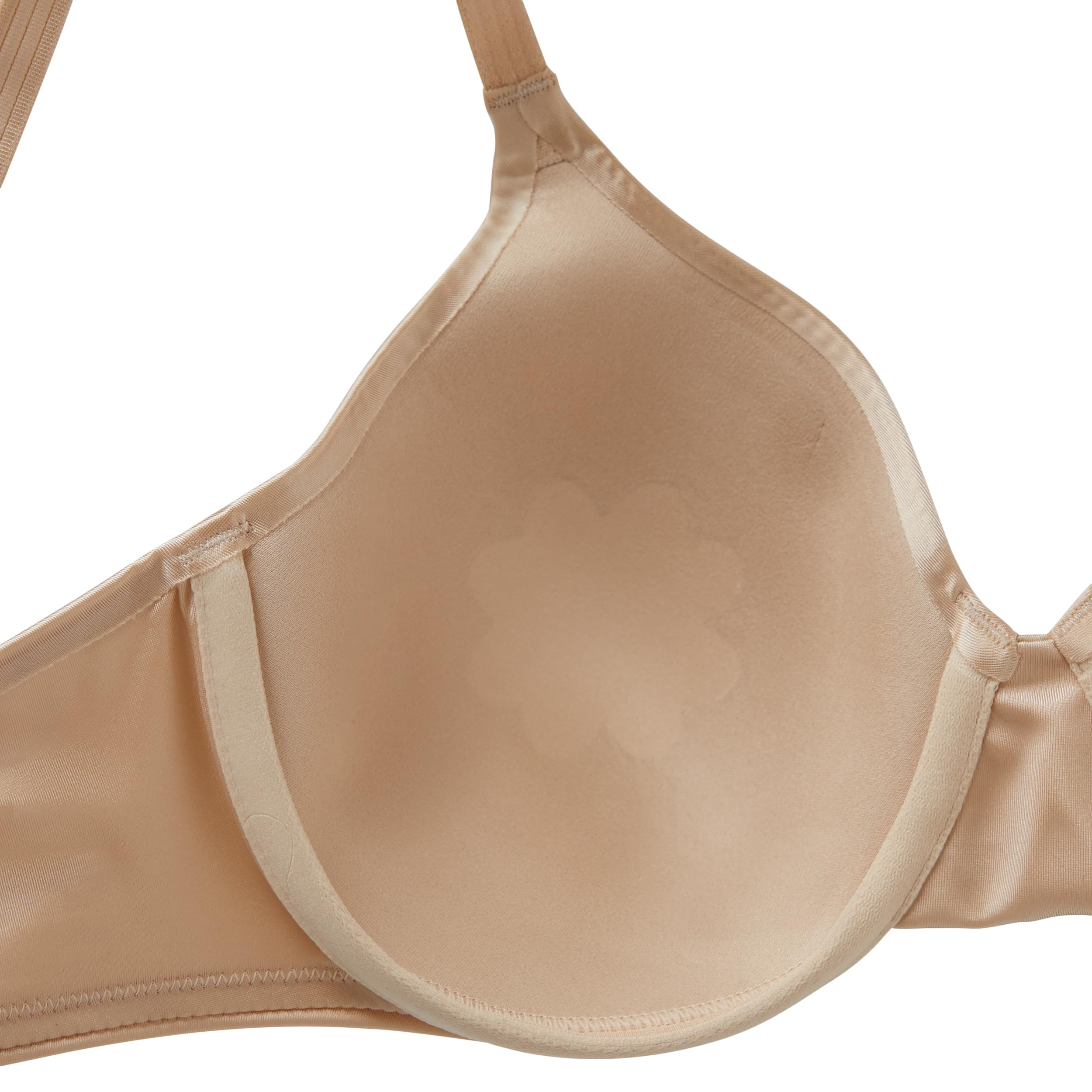 Bali Women's One Smooth U Underwire Bra - Full Coverage Smoothing & Concealing T-Shirt Bra - Black 36D US - Perfect for Everyday Wear & Layering Under Clothes