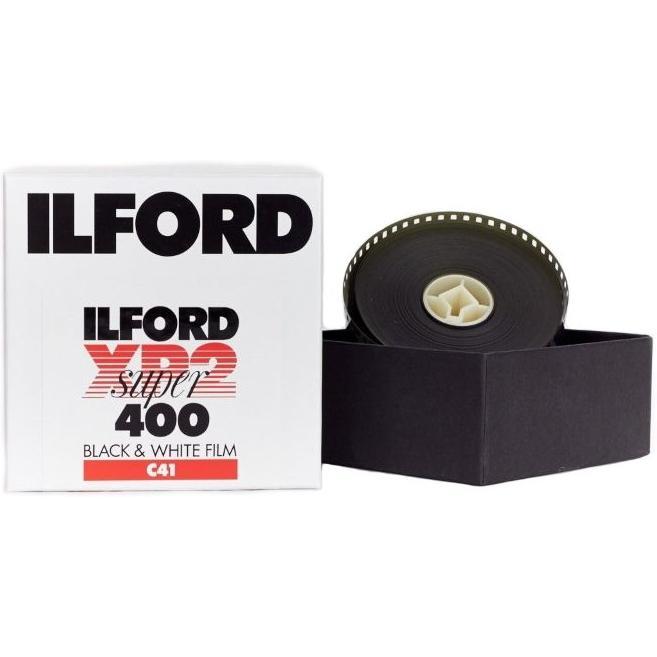 Ilford XP2 Super ISO 400 35mm x 30.5m Roll Black & White Film - Professional B&W Photography for Street, Portrait & Documentary Shooting