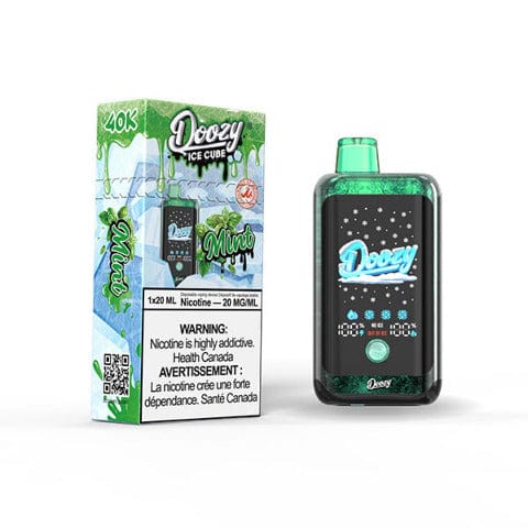 Doozy Ice Cube 40K Disposable Vape - 40000 Puffs, 20mL E-Liquid Capacity - Long-Lasting Flavor for All-Day Vaping - Perfect for Travel, Work & Social Use