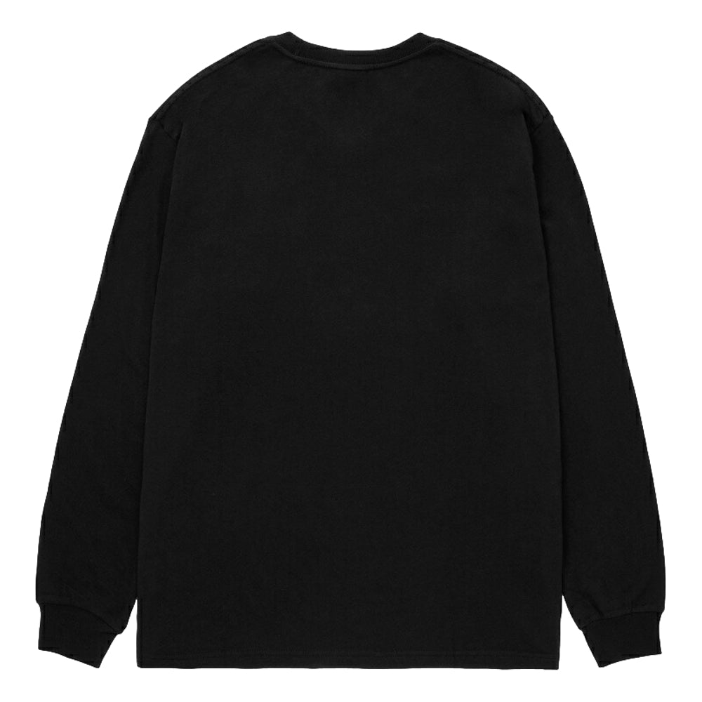 HUF JP Limeade Pocket Long Sleeve T-Shirt - Black | Streetwear Fashion for Men & Women | Perfect for Casual Wear & Skateboarding