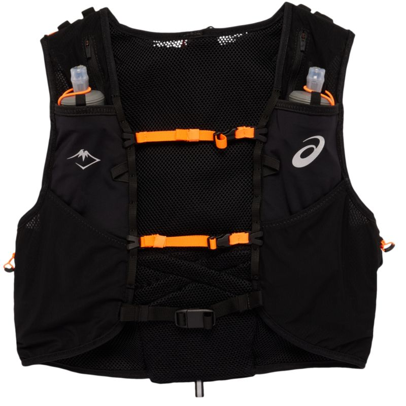 ASICS Fujitrail Hydration Vest 7L (3013A873-001) - Lightweight Running Vest with Backpack for Trail Runners - Perfect for Long Distance Hiking, Marathon Training & Outdoor Adventures