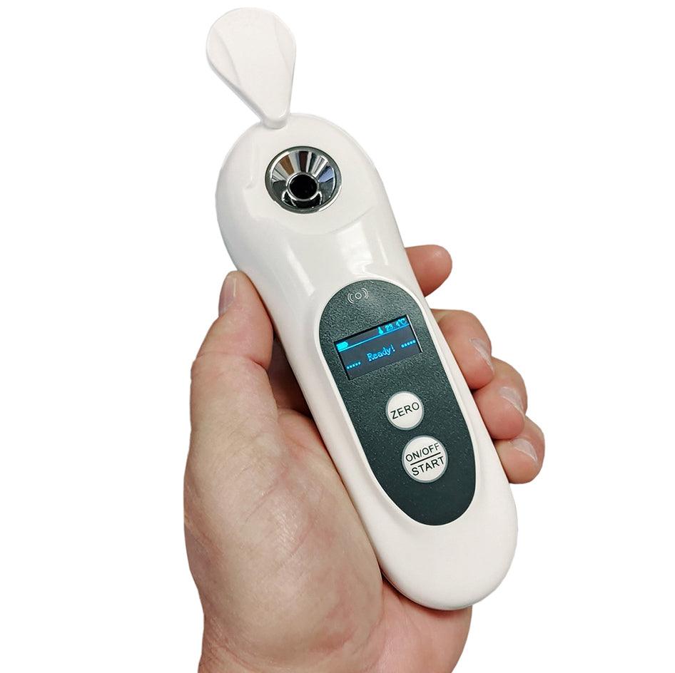 Handheld Digital Refractometer for Sugar Content Measurement 0-55% Brix - Perfect for Honey, Maple Syrup, Wine & Juice Testing