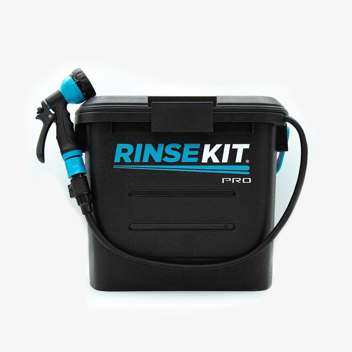 Refurbished 3.5 Gallon RinseKit PRO Portable Outdoor Shower System - Perfect for Camping, Hiking, Beach & Pet Washing