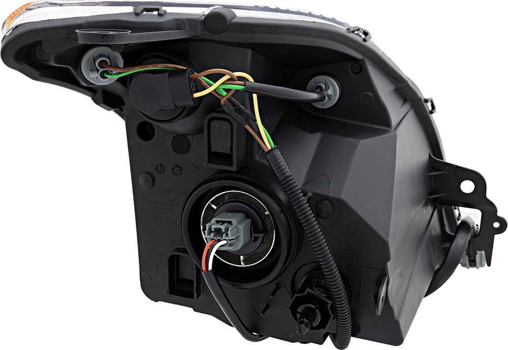 2007-2009 Nissan Sentra Replacement Headlight Assembly - Halogen Headlamp Set for Driver & Passenger Side - Perfect for Night Driving and Foggy Conditions