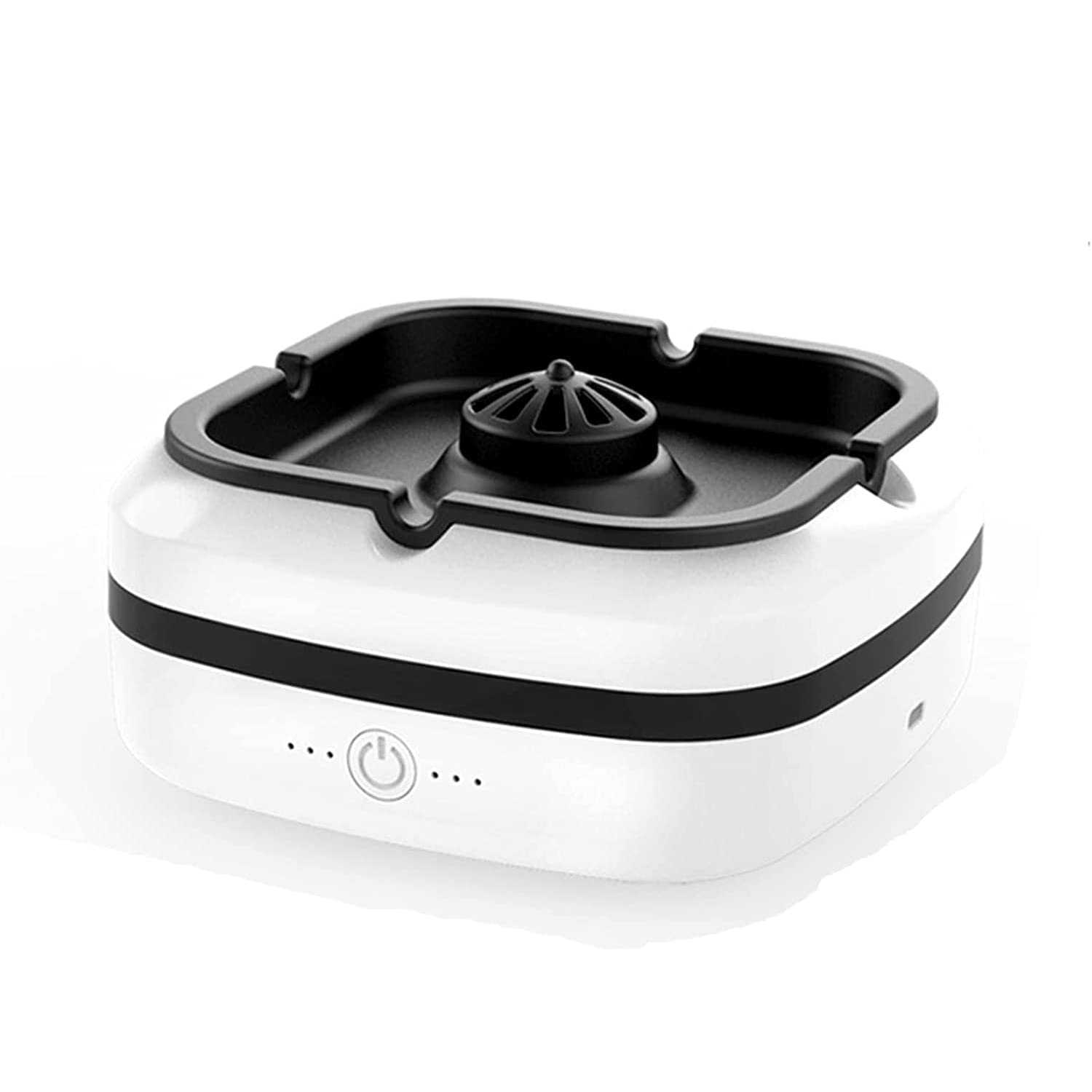 JINPENGRAN Rechargeable Portable Car Ashtray with Air Purifier - Cigarette Smoke Remover for Home, Office & Travel Use