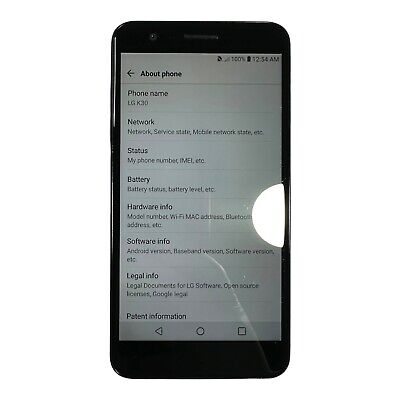 Unlocked LG K30 GSM Smartphone 32GB Black - Perfect for Travel, Work & Everyday Use