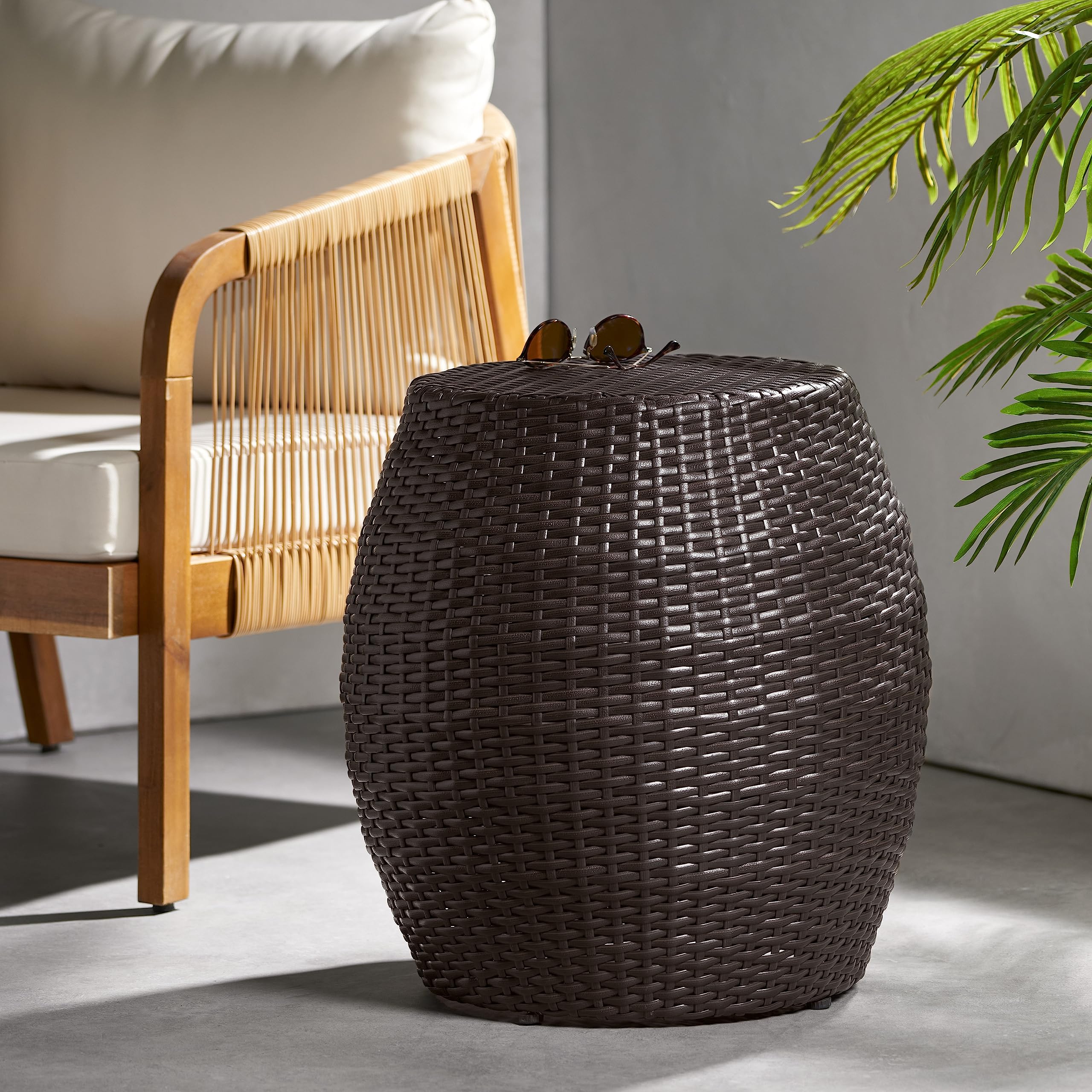 Christopher Knight Home Canary Outdoor Wicker 14