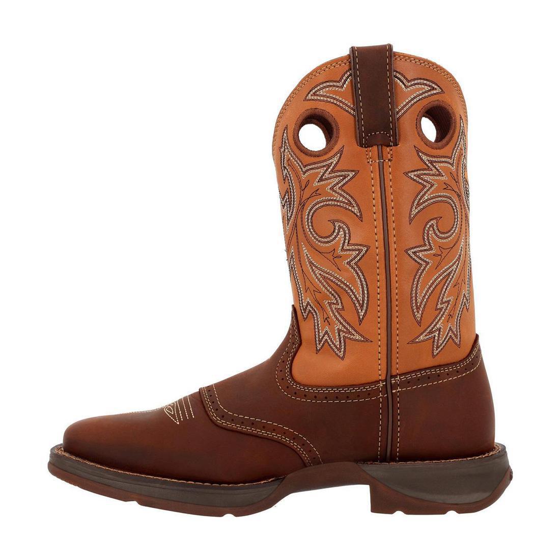 Rebel by Durango Western Cowboy Boots for Men - Comfortable Riding & Work Boots - Perfect for Rodeo, Ranch Work & Country Style Fashion