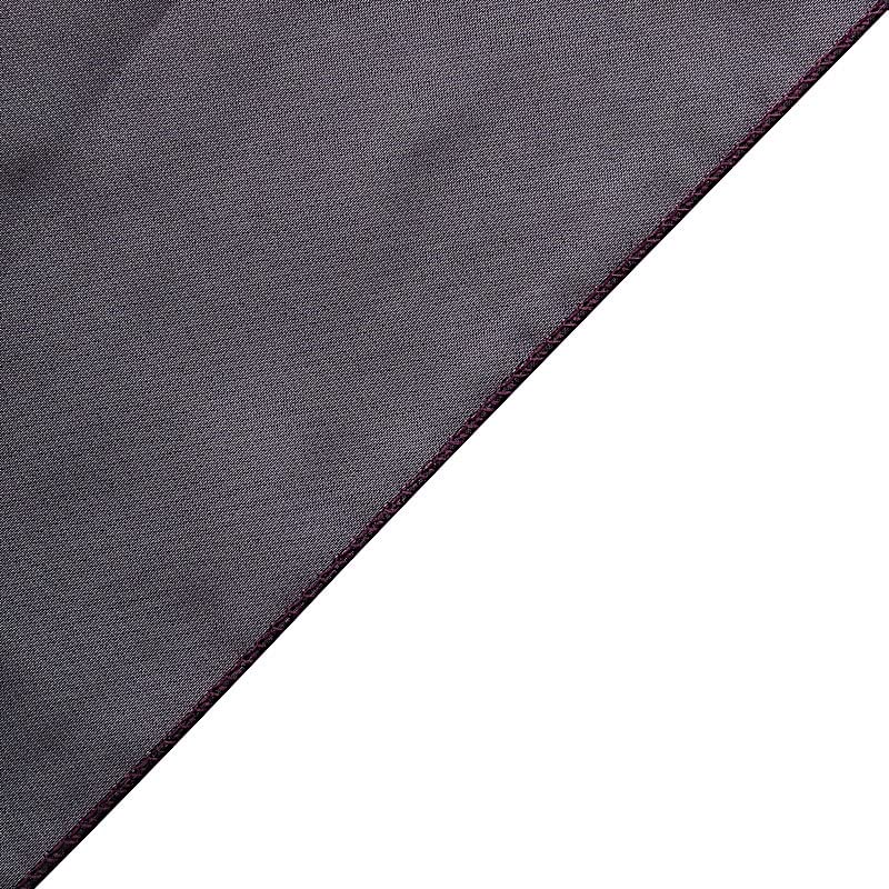 50 Eggplant Purple Extra Wide Premium Chiffon Chair Sashes - Elegant Wedding, Bridal Shower & Party Decorations for Chairs, Tables & Venue Decor