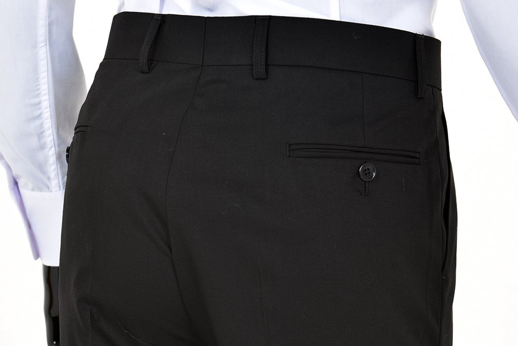 Stylish Black Solid Men's Suit - Premium Formal Wear for Business Meetings, Weddings & Special Occasions