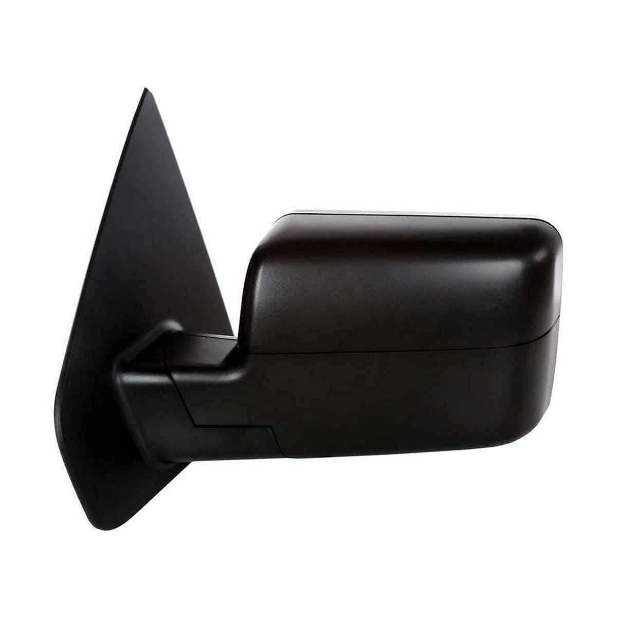 2004-2008 Ford F-150 Power Side View Mirror - Black Driver Side Replacement for 4.2L 4.6L 5.4L V6 Engines | Perfect for Parking Assistance & Blind Spot Safety