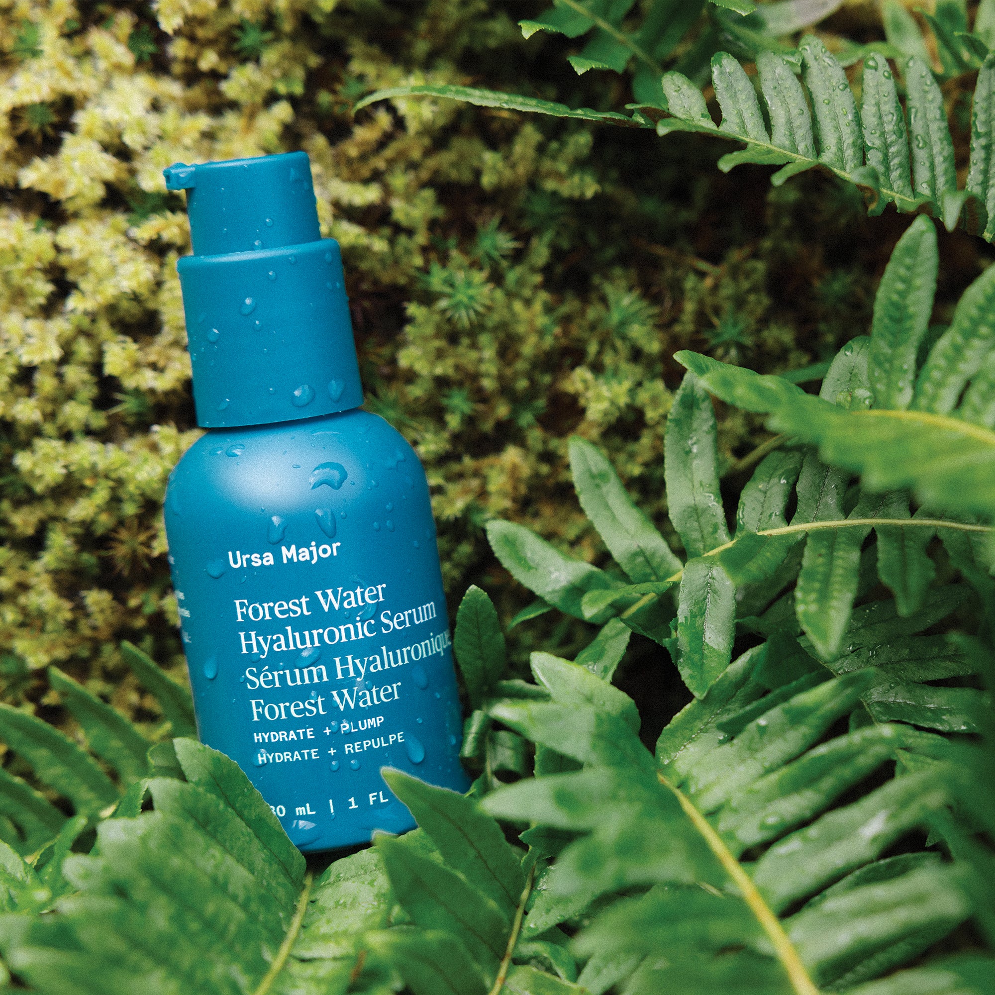 Forest Water Hyaluronic Acid Serum for Face - Hydrating & Plumping Anti-Aging Skincare - Perfect for Dry Skin & Daily Moisturizing Routine
