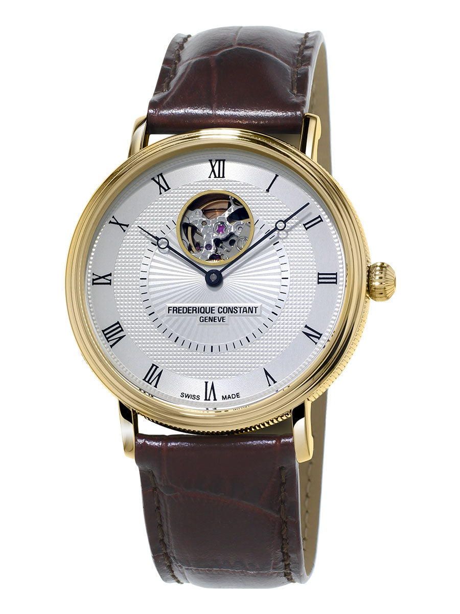Frederique Constant Classics Automatic Heart Beat Men's Watch FC-312MC4S35 - Luxury Swiss Timepiece for Business & Formal Occasions