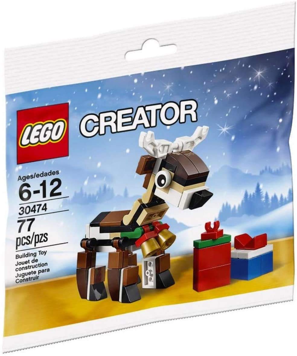 LEGO Creator Reindeer Building Toy Set - Creative Holiday Gift for Kids & Adults - Perfect for Christmas Decorations & Winter Play Scenes
