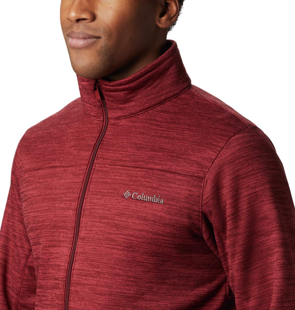 Columbia Men's Birch Woods II Full Zip Fleece Jacket - Warm & Comfortable Outdoor Fleece for Hiking, Camping & Casual Wear