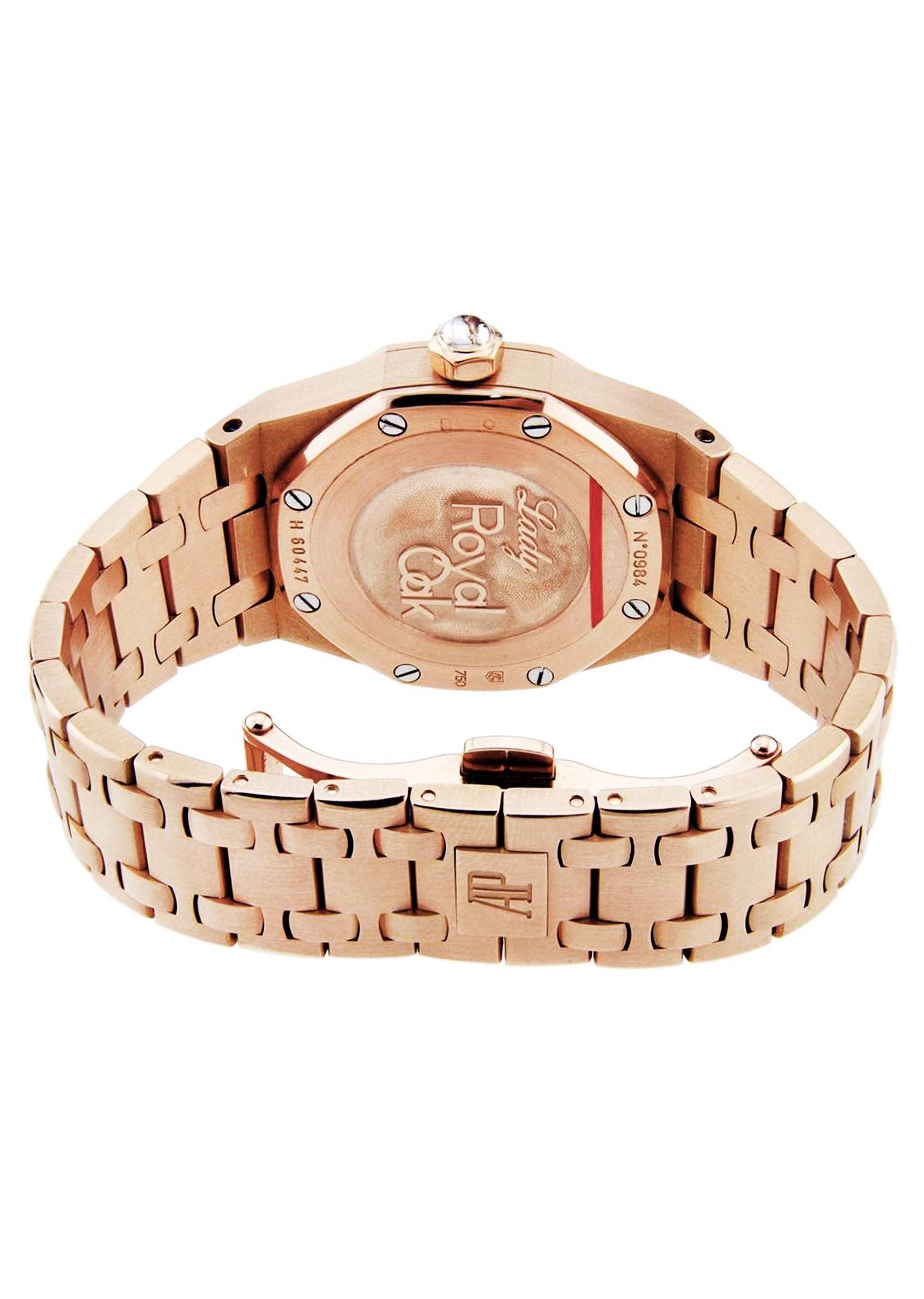 Luxury Audemars Piguet Royal Oak Women's Watch - 18K Rose Gold, 33mm Case | Elegant Dress Watch for Business, Parties & Special Occasions