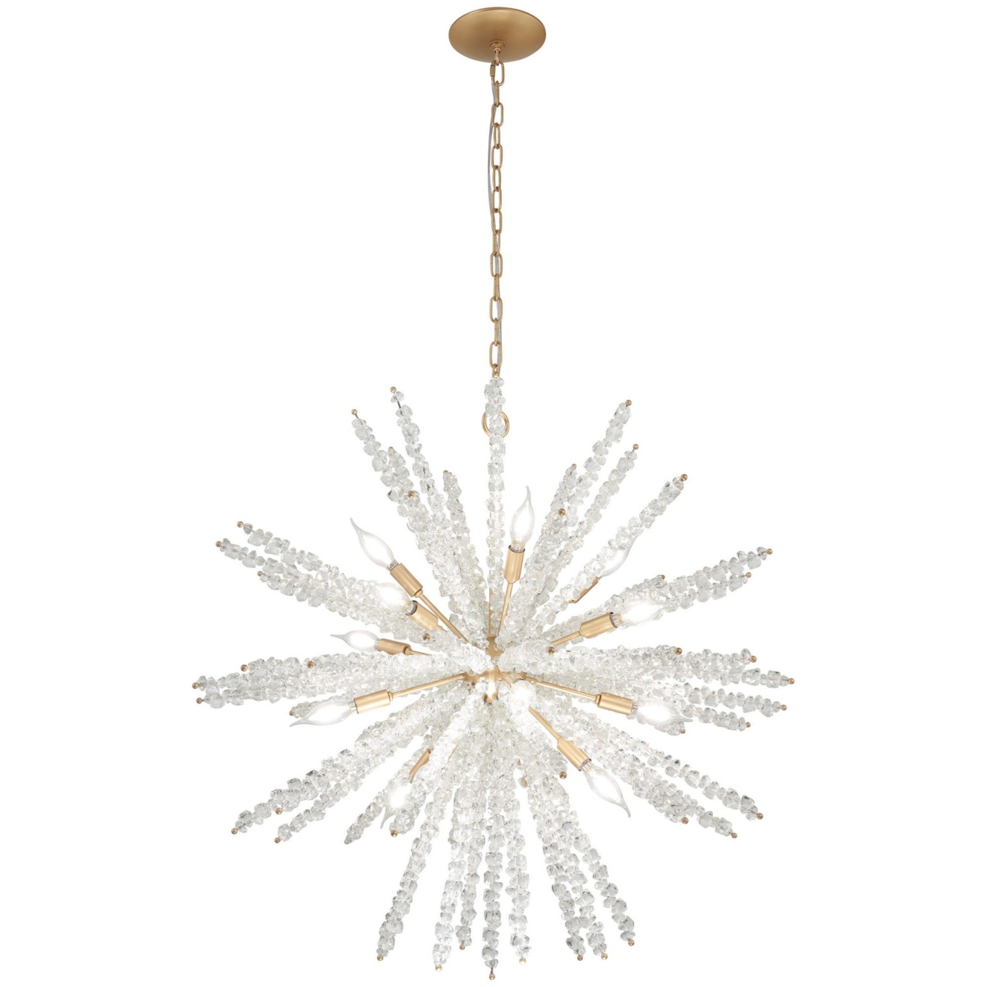 Modern Aisi Pendant Light with Gold Finish - Elegant Dining Room & Kitchen Island Lighting Fixture for Home Decor