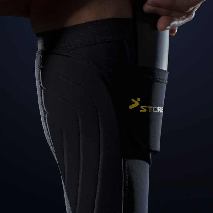Storelli Bodyshield Leg Guard 2.0 - Soccer Shin Guards for Men & Women - Lightweight Protective Gear for Football, Rugby & Sports Training - Perfect for Match Play & Practice Sessions