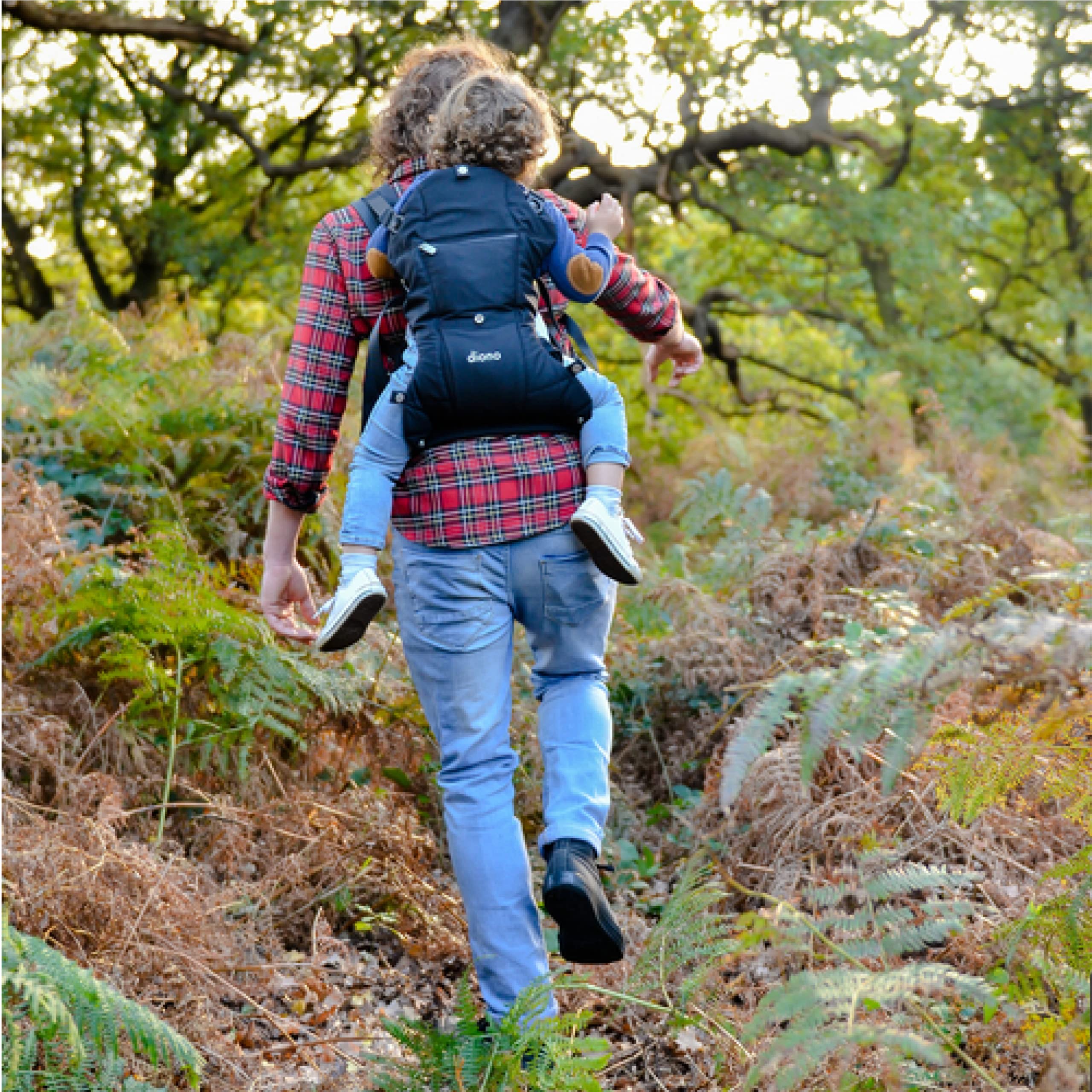 Diono Carus Essentials 3-in-1 Baby Carrier - Front & Back Carry for Newborn to Toddler (0-33 lb/15 kg) - Ergonomic & Comfortable Infant Carrier - Dark Gray - Perfect for Parenting, Travel & Outdoor Adventures