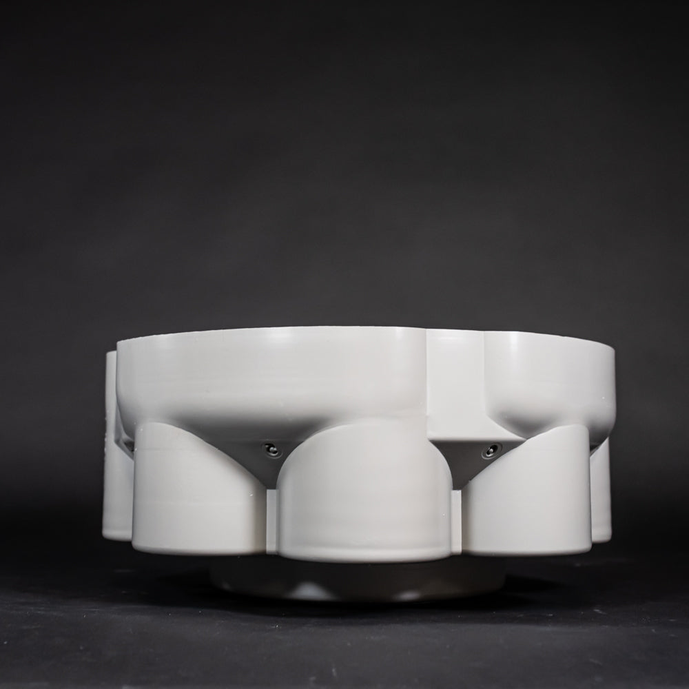 8 Bottle Sampling Base Locating Insert - Durable and Precise Positioning Tool for Laboratory, Research, and Industrial Applications