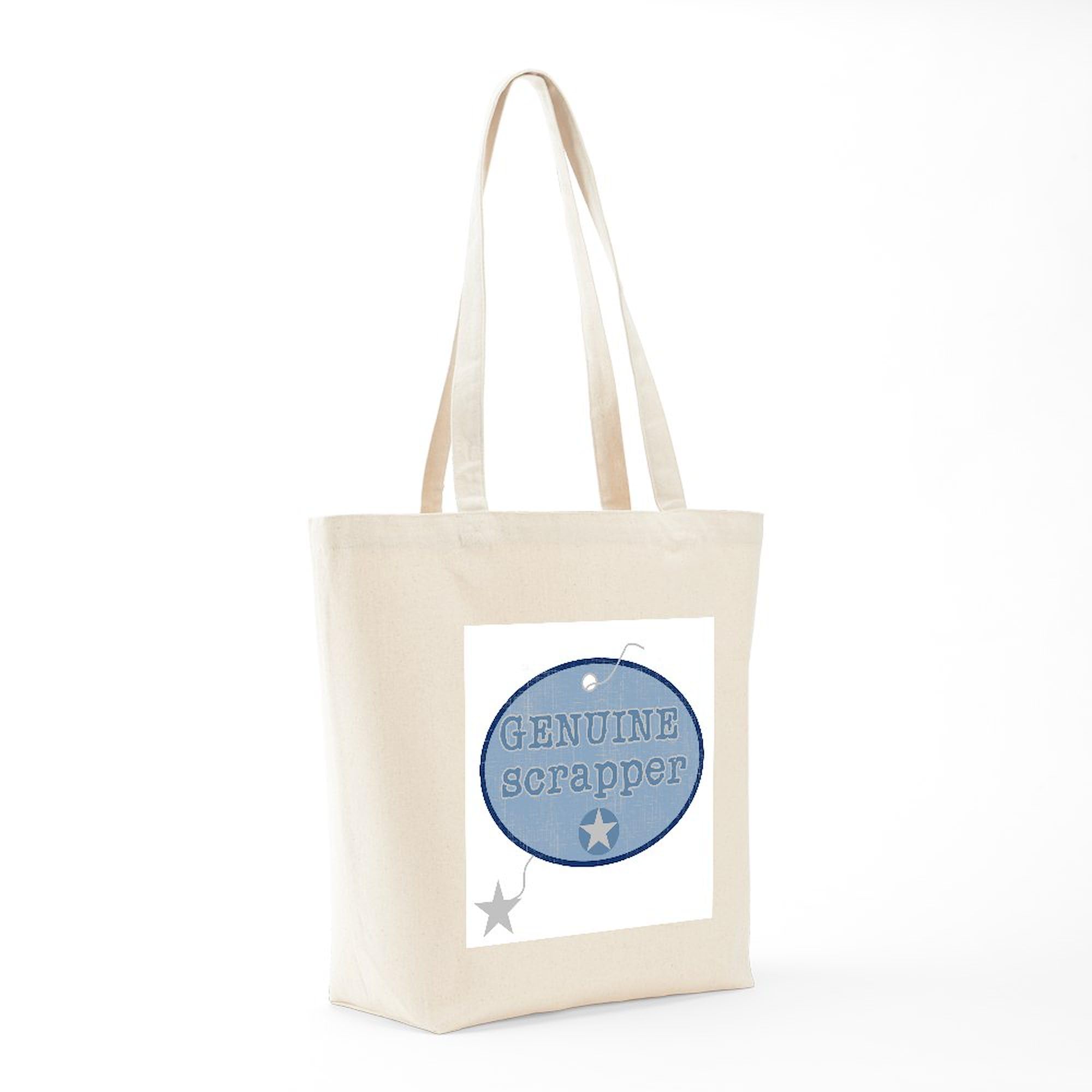Genuine Scrapper Tote Bag - Natural Canvas Reusable Shopping Bag for Groceries, Beach & Daily Use | Eco-Friendly Cotton Tote by CafePress