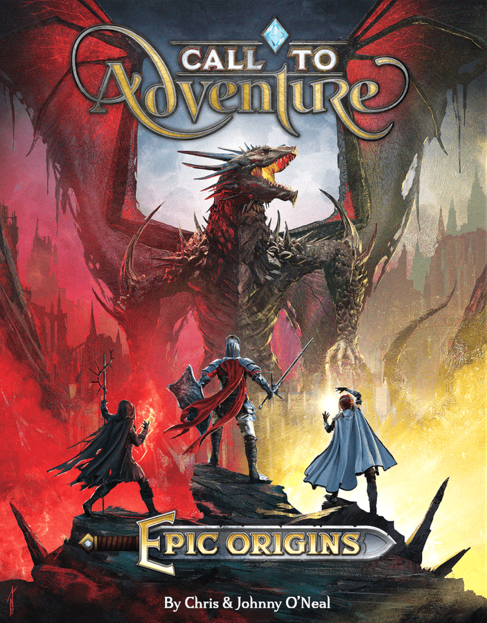 Call to Adventure: Epic Origins Board Game - Fantasy RPG Strategy Game for Adults & Teens - Perfect for Game Nights, Parties & Family Gatherings