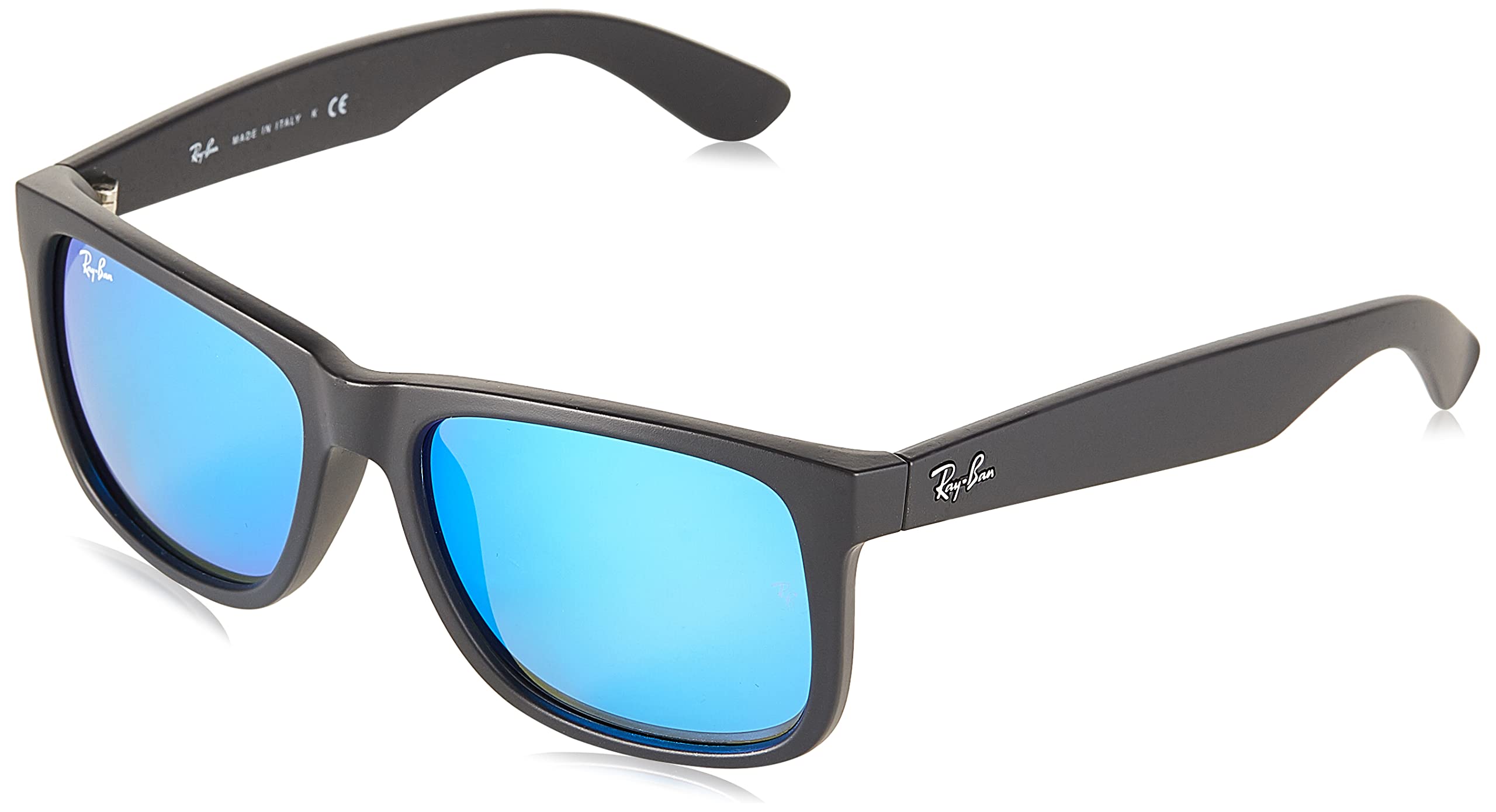 Ray-Ban RB4165 Justin Classic Rectangular Sunglasses for Men & Women - UV Protection, Polarized Lenses - Perfect for Driving, Beach & Outdoor Activities