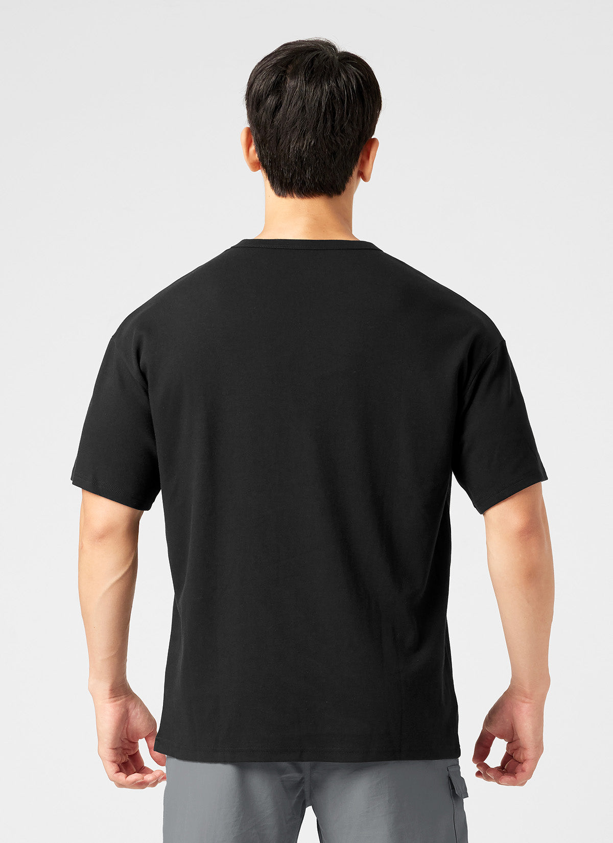 Stretchy Logo Overfit Short Sleeve T-Shirt for Women - Comfortable Casual Wear for Gym, Lounge & Street Style