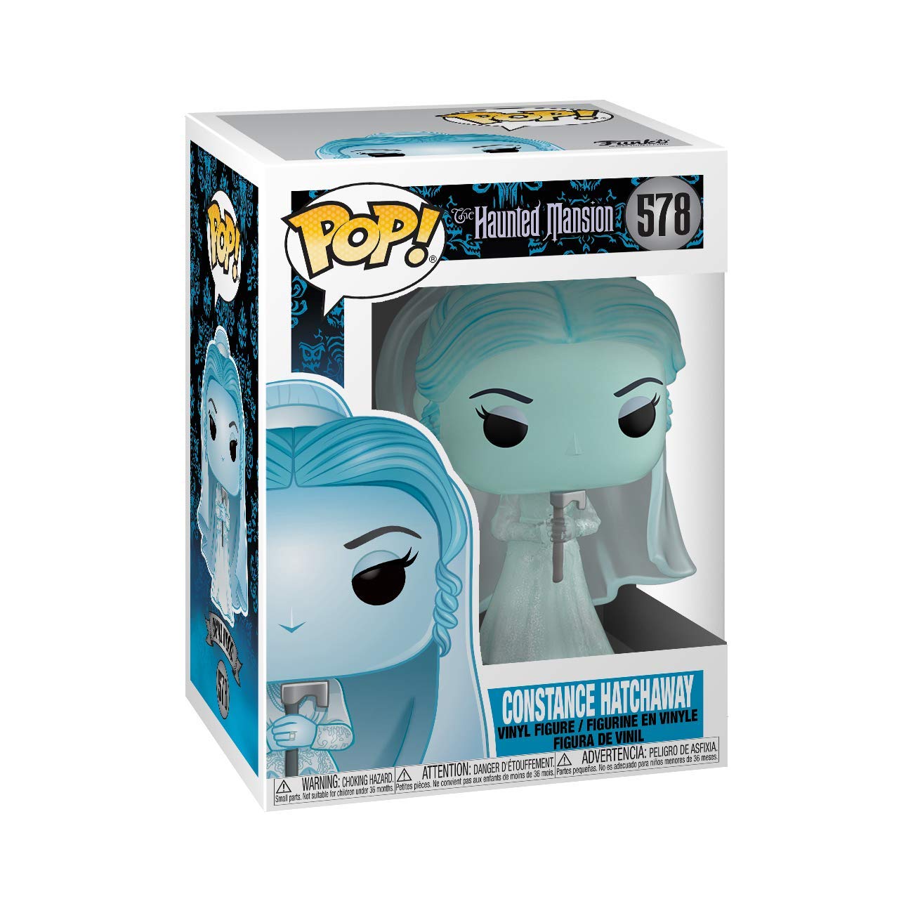Funko Pop! Disney Haunted Mansion Bride Collectible Vinyl Figure - Official Disney Merchandise - Perfect Gift for Disney Fans, Kids & Adults - Halloween Decor, Movie Collection Display