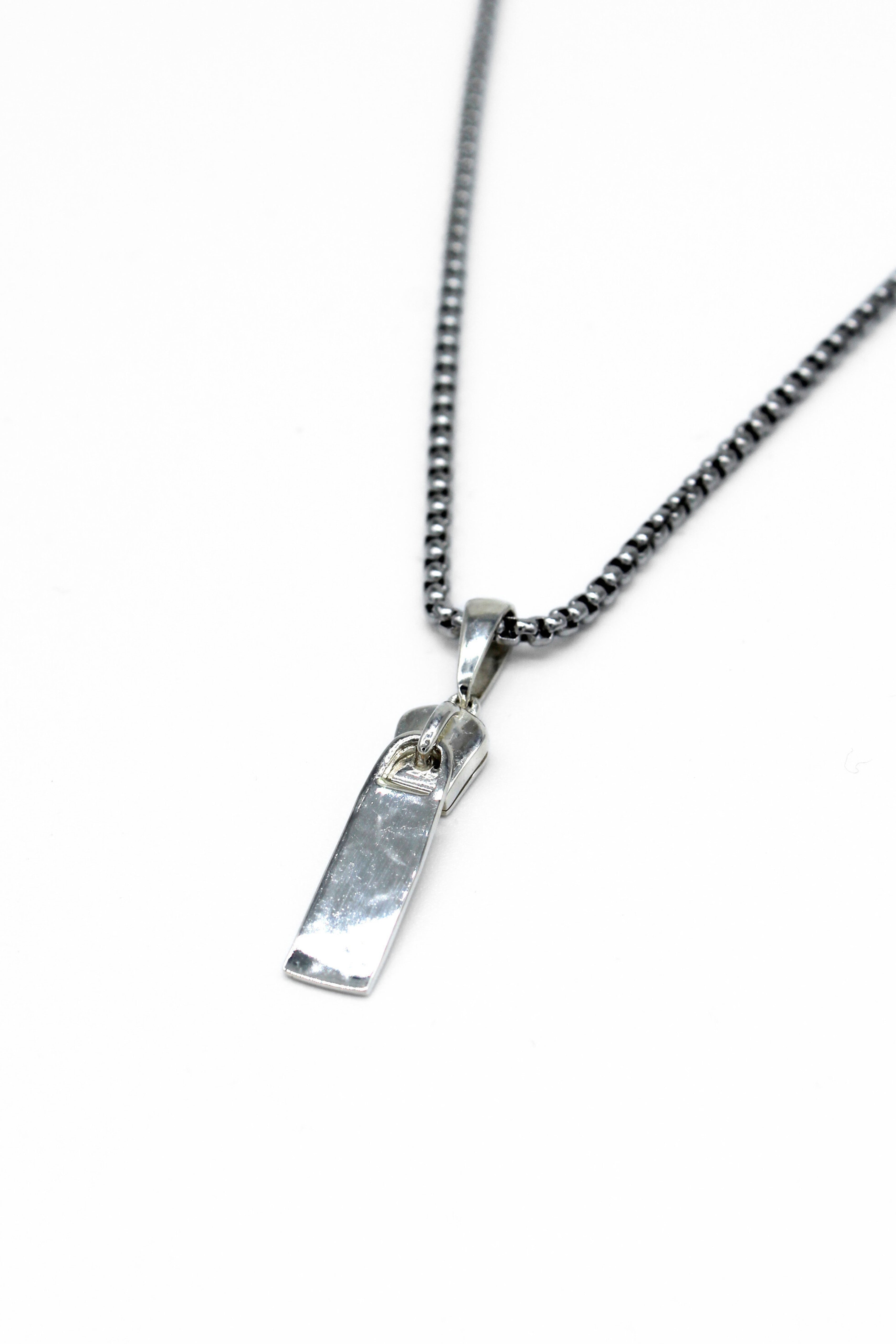 Sterling Silver Zipper Pendant Charm - Perfect for Necklaces, Bracelets & DIY Jewelry Making