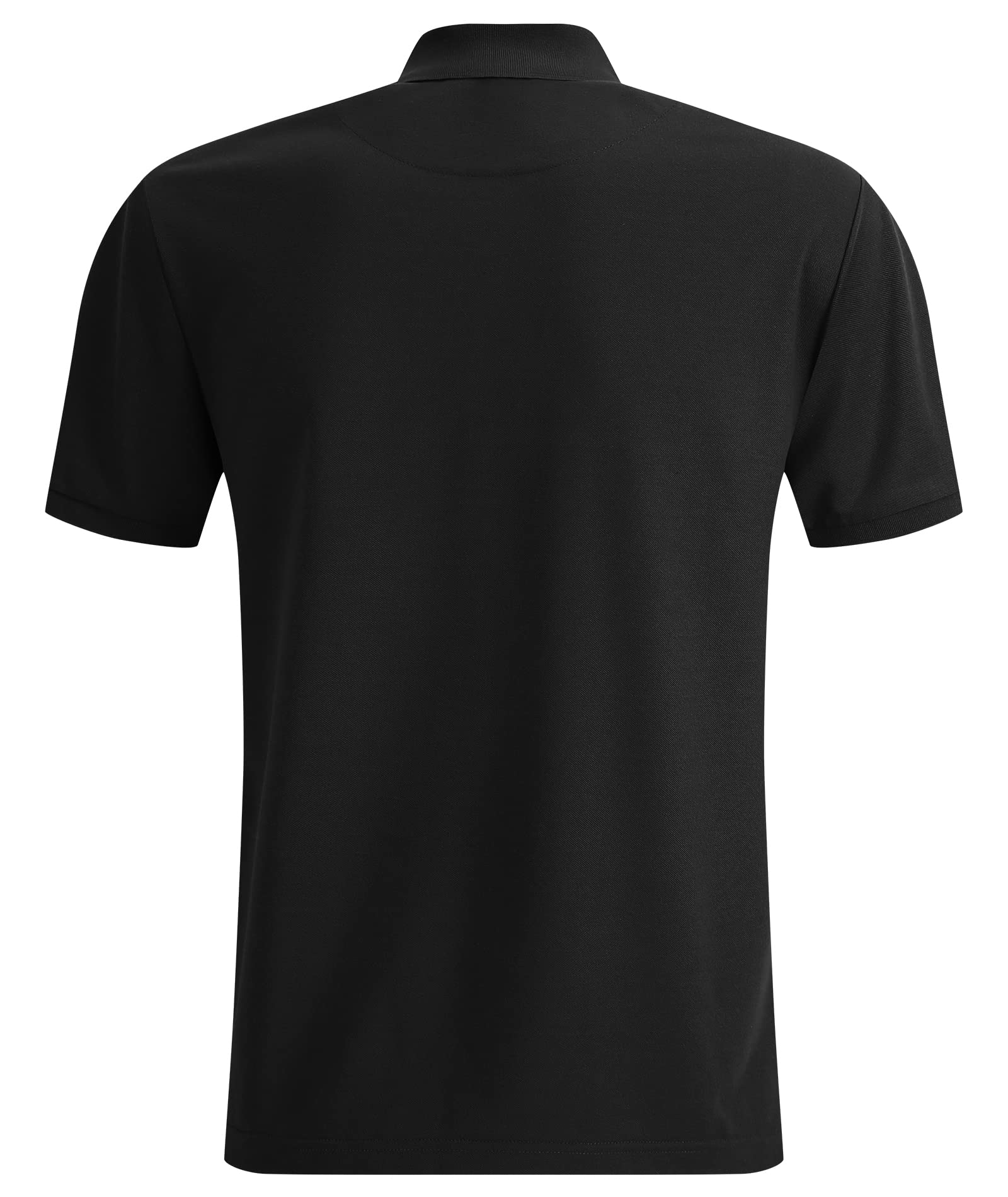 V VALANCH Men's Moisture Wicking Polo Shirts - Short Sleeve Breathable Golf & Tennis Shirts with Collar - Perfect for Casual Wear, Sports & Outdoor Activities