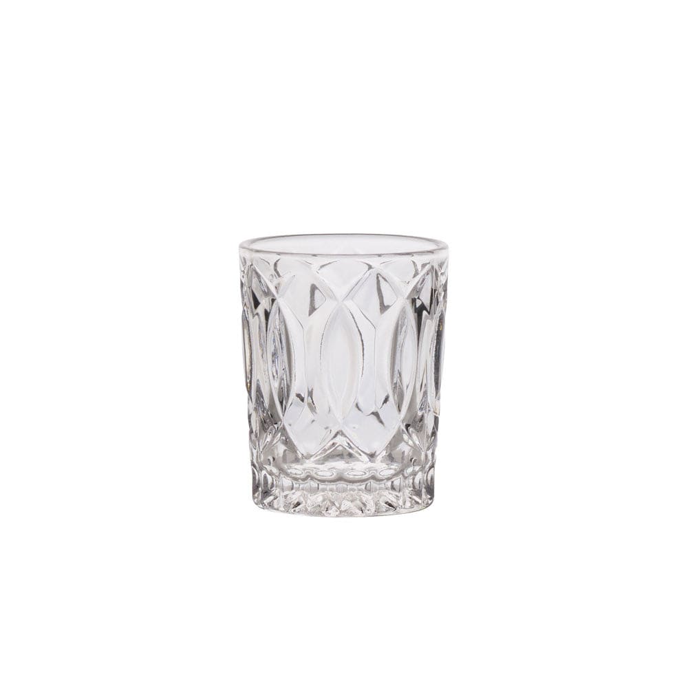 4-Piece Cordial Shot Glass Set - Elegant Liqueur & Whiskey Tasting Glasses for Home Bar, Parties & Gifts