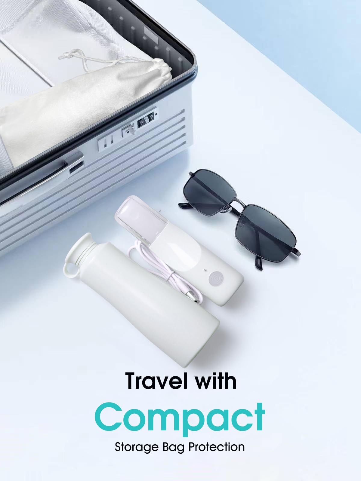 Portable Electric Bidet Sprayer - 350ML Handheld Travel Bidet with 3 Spray Modes, IPX7 Waterproof for Postpartum Care, Hemorrhoid Relief & Personal Hygiene | Ideal for Home, Travel & Medical Use
