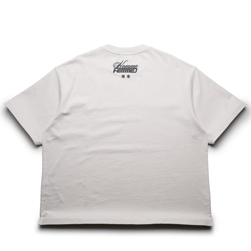 Men's & Women's Distressed Maison T-Shirt in White - Perfect for Casual Wear and Street Style Outfits