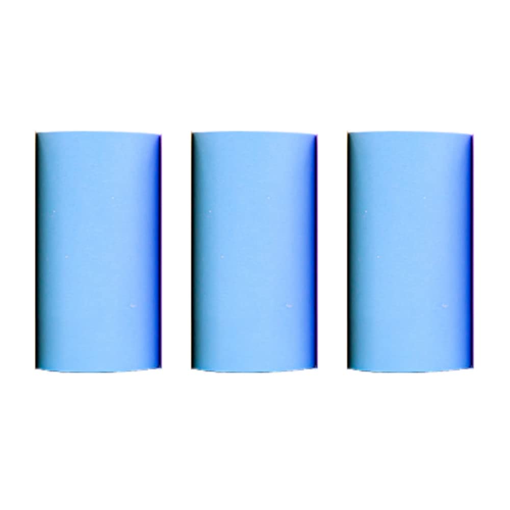 EXCLUZO 3-Pack A6 Thermal Paper Rolls - Compatible with P1/P2 Mini Photo Printer - High-Quality Clear Printing for Receipts & Labels - Perfect for Home, Office & Retail Use