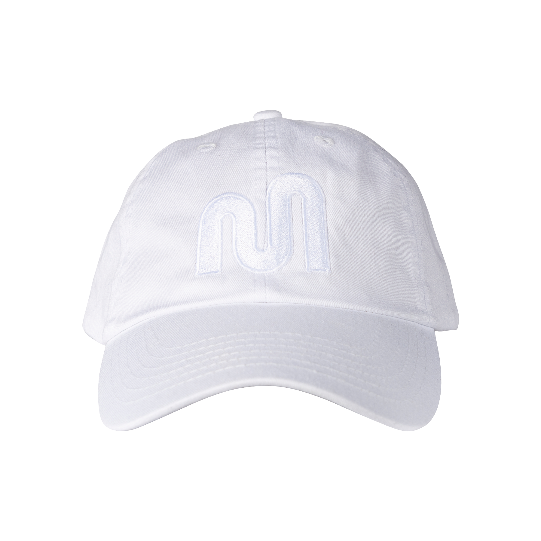 Mythical Embroidered Baseball Cap - Stylish White Adjustable Cotton Hat for Men & Women - Perfect for Outdoor Activities, Sports, and Casual Wear