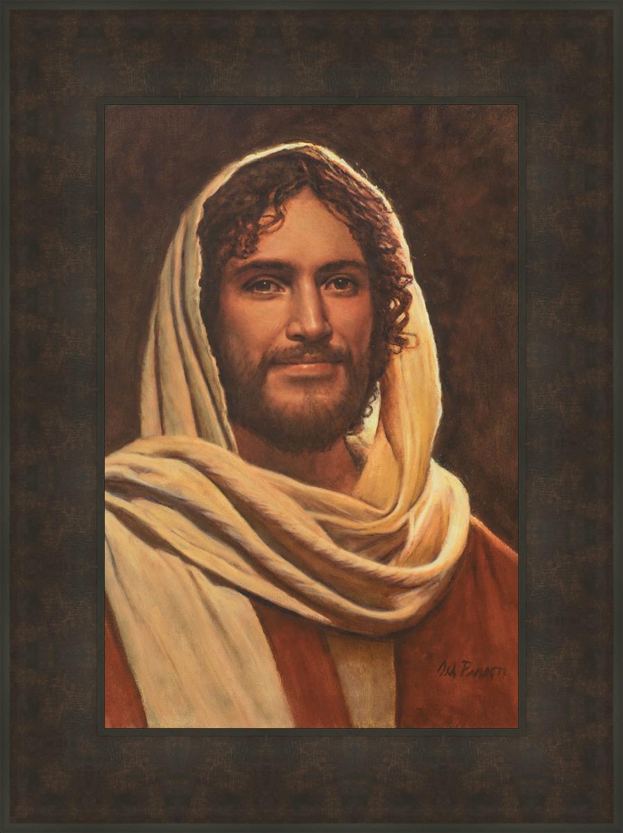 Emmanuel By Del Parson - Premium Religious Wall Art for Home & Church Decor - Perfect for Living Rooms, Bedrooms & Worship Spaces