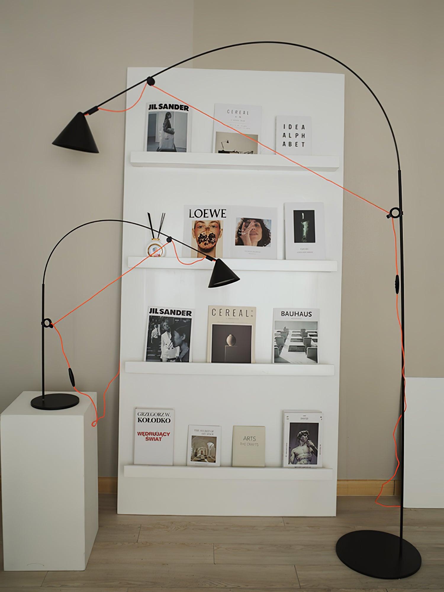 Ensure Black Table Lamp - Modern LED Desk Light for Home Office, Bedroom & Study - Perfect for Reading, Working & Decor
