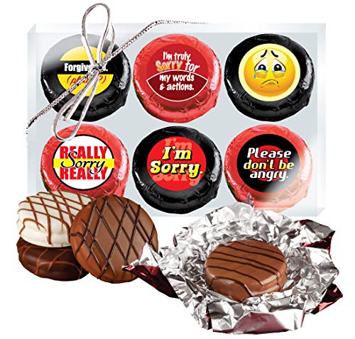 Delicious Chocolate Covered Cream Filled Sandwich Cookies - 6 Pack | Perfect for Gifts, Parties & Snacking
