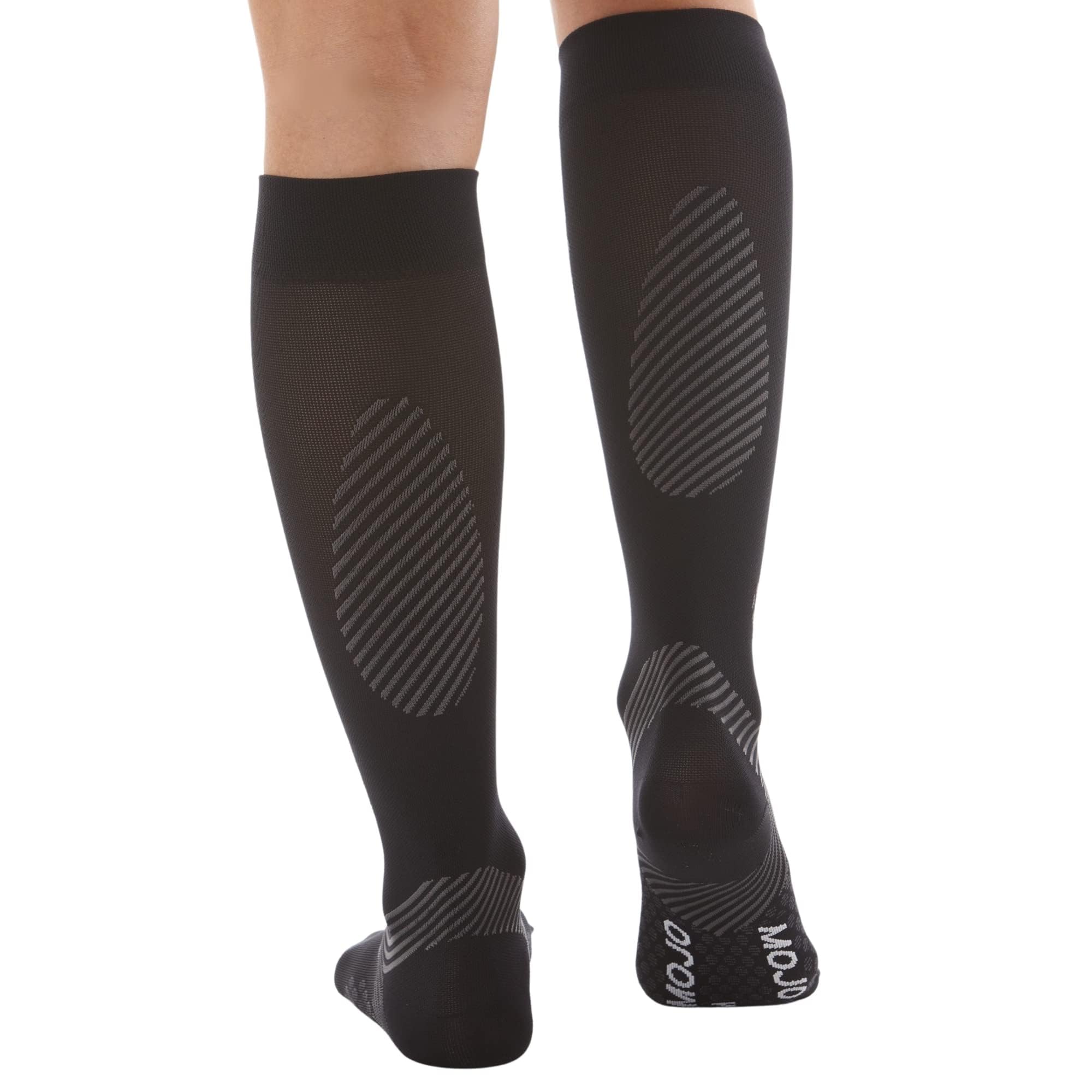 Mojo Compression Socks for Men & Women - 20-30mmHg Medical Grade Support for Running, Travel & Recovery - Improve Circulation & Reduce Swelling for Athletes & Nurses