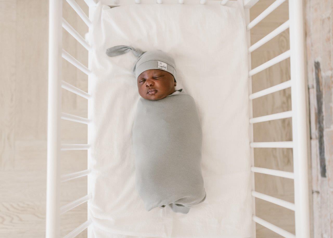 Copper Pearl Baby Top Knot Hat for 0-4 Months - Soft & Stylish Stone Color for Newborns - Perfect for Photos, Outings & Gifts