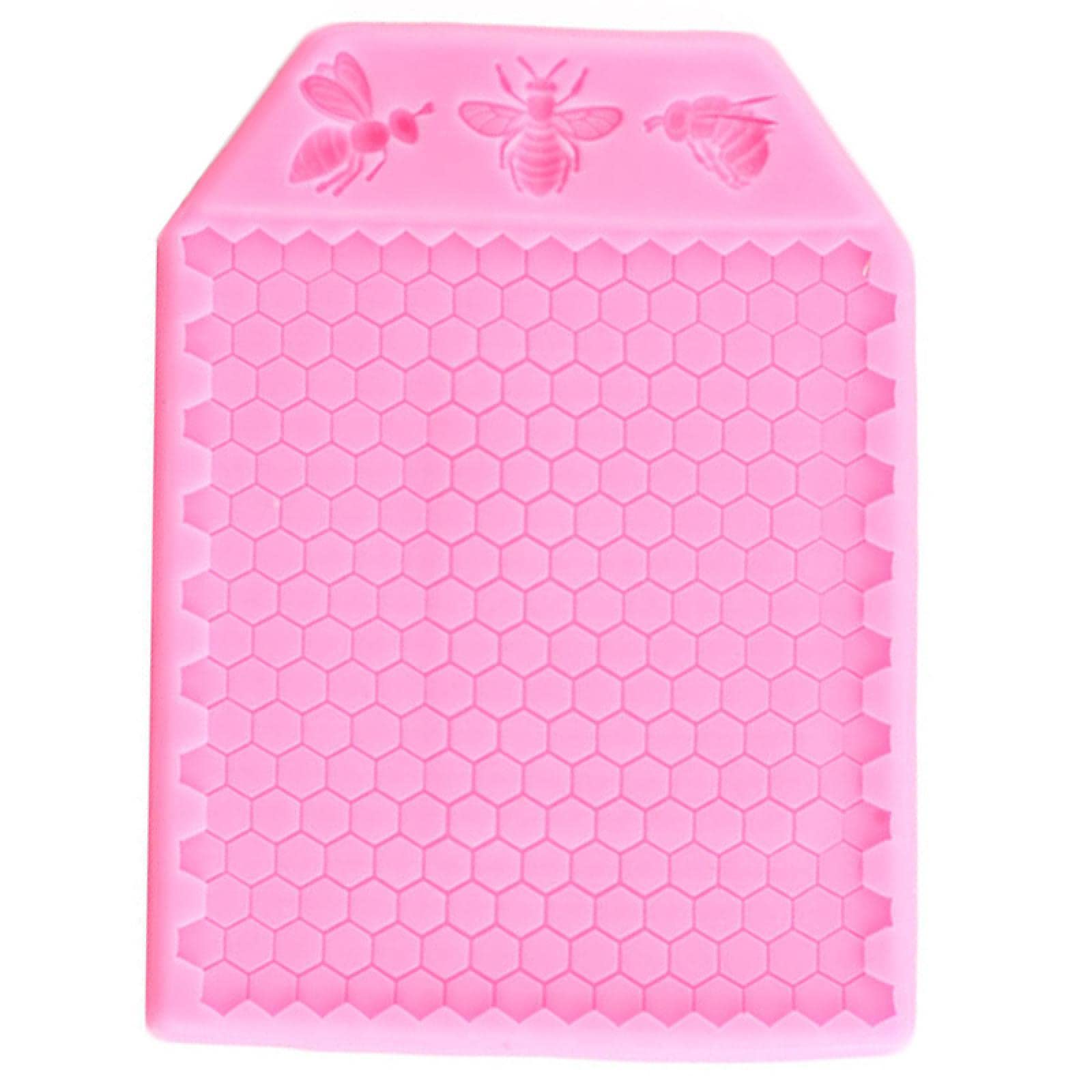 Premium Silicone Chocolate Molds - Honeycomb Textured Baking Tools for Fondant, Cake Borders, Cupcake Toppers & Candy Making | Perfect for DIY Desserts, Birthday Cakes, and Holiday Treats