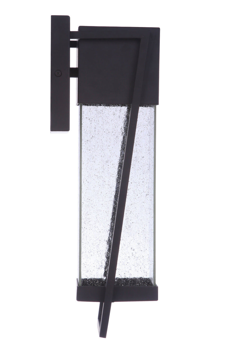 Bryce LED Outdoor Lantern - Waterproof Solar Wall Light with Dusk to Dawn Sensor - Perfect for Porch, Patio, Garden, and Pathway Lighting (Midnight Black)