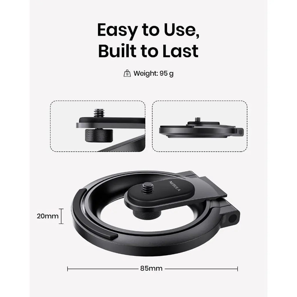 Nebula Foldable Ultra Compact Projector Stand D0730 - Portable Tripod for Home Theater, Outdoor Movie Nights & Business Presentations