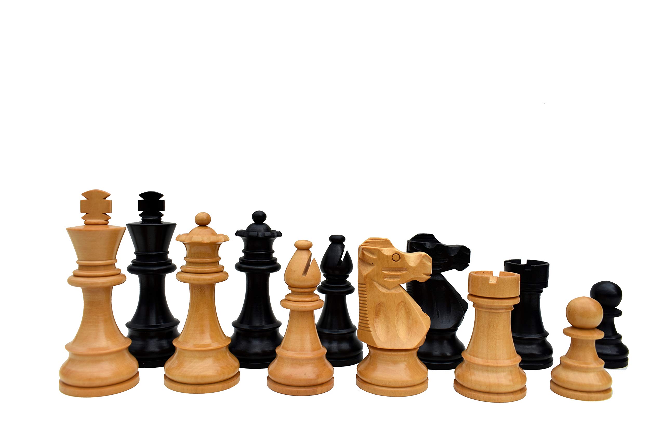Premium Staunton Wood Chess Set - 3.75