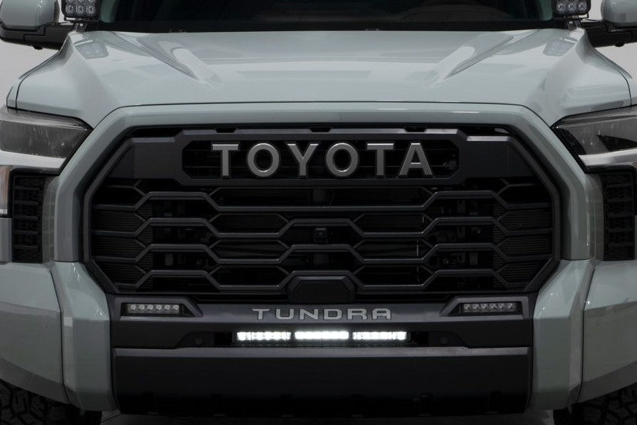 2022 Toyota Tundra Diode Dynamics Stealth Bumper Light Bar Kit - White Combo | Off-Road LED Lighting for Night Driving & Adventure