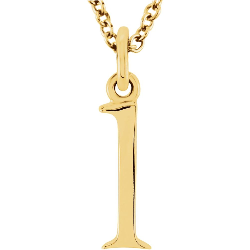 Elegant Gold Lowercase 'l' Initial Choker Necklace - Perfect for Gifts, Parties, and Everyday Wear