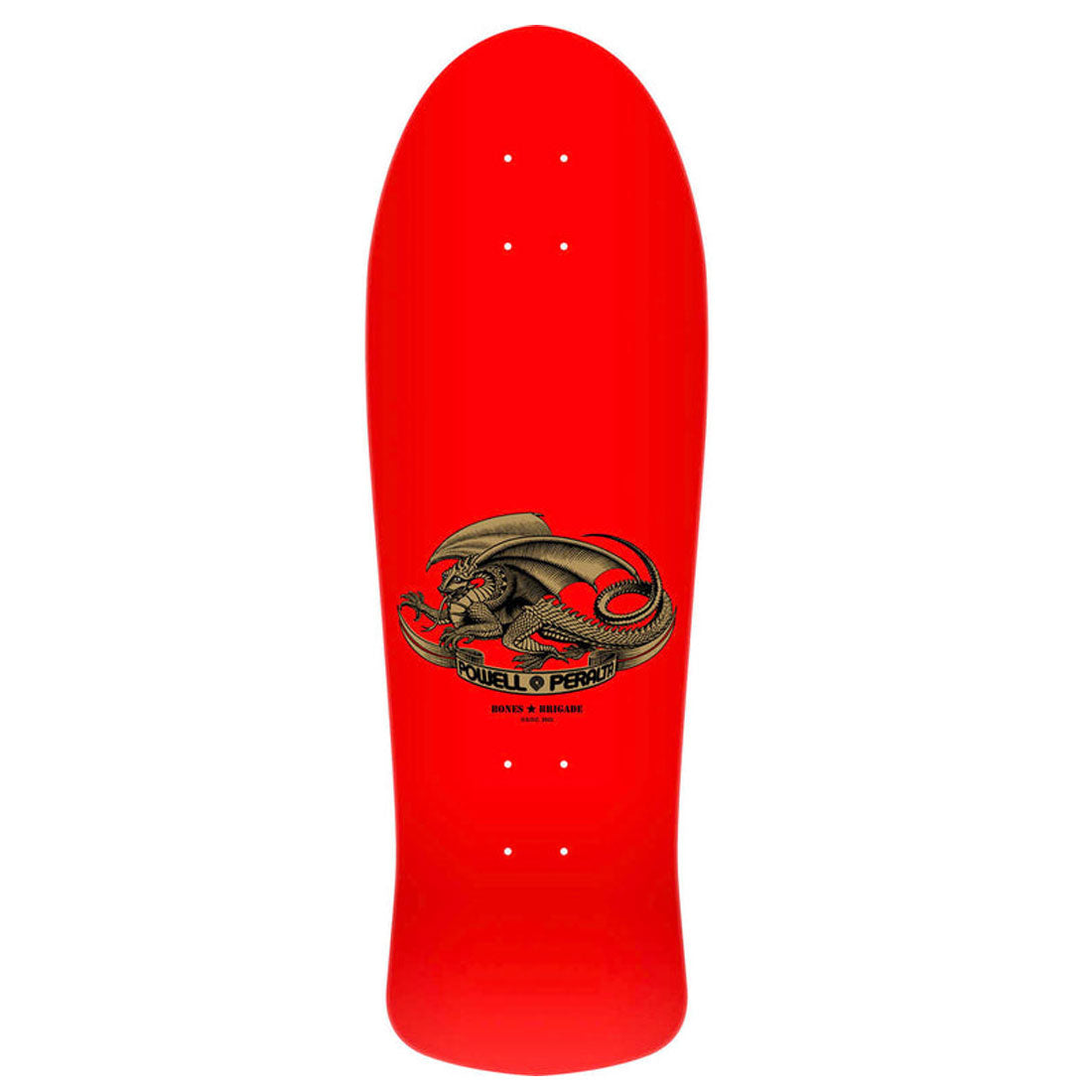 Powell Peralta Bones Brigade Mountain 15th Series Skateboard Deck - Red | Premium Quality for Street & Park Skating